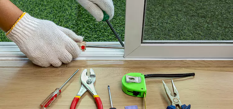 Sliding Door Track Replacement in Bay City, TX